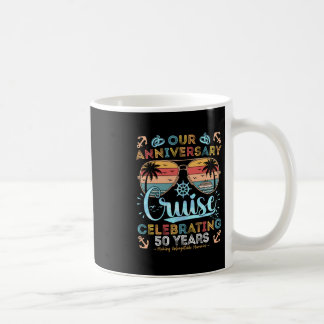 50周年クルーズ 50年の愛を祝おう コーヒーマグカップ