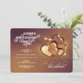 50周年ゴールデンアニバーサリーパーティー(バージョン3) 案内状 (スタンド正面)