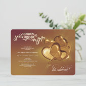 50周年ゴールデンアニバーサリーパーティー（バージョン5） 案内状 (スタンド正面)