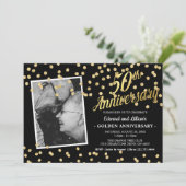50周年ゴールデンウェディングアニバーサリーパーティー 招待状 (スタンド正面)