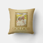 50周年ゴールデンウェディング記念写真 クッション (裏面)