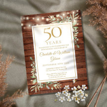 50周年ストリングライトとウッドグリーン