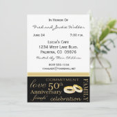 50周年パーティの招待状 招待状 (スタンド正面)