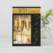 50周年パーティー招待状 招待状 (スタンド正面)