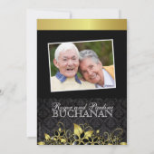 50周年パーティー招待状 招待状 (裏面)