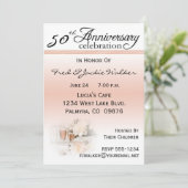 50周年パーティー招待状 招待状 (スタンド正面)