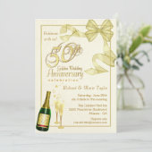 50周年パーティー - お得な招待状 招待状 (スタンド正面)