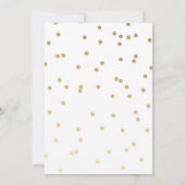 50周年パーティー 招待状 (裏面)