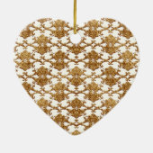 50周年フランスののゴールデンスワールオーナメント セラミックオーナメント (裏面)