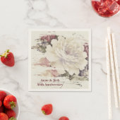 50周年ヴィンテージバラタペストリー スタンダードカクテルナプキン (インサイチュ)