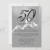 50周年写真結婚記念日招待状 招待状 (正面)