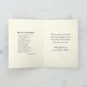 50周年叙任チャイエレガントス カード (内部)