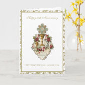 50周年司祭チャリスエレガントフローラ カード (黄色い花)