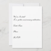 50周年招待状 招待状 (裏面)