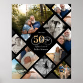 50周年無限の愛フォトコラージュギフト ポスター (正面)