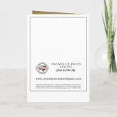 50周年経エレガント行司祭イエス カード (裏面)