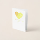 50周年結婚のお母さんとパパ 箔カード (正面)