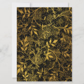 50周年結婚の招待 (裏面)