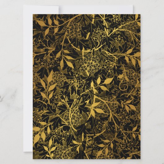 50周年結婚の招待 (裏面)