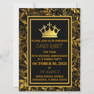 50周年結婚の招待