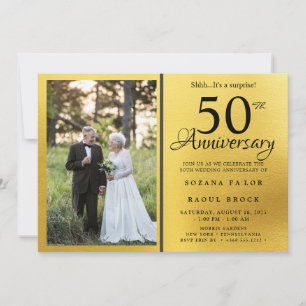 50周年結婚を迎える今の写真 招待状