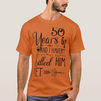 50周年結婚を迎える50周年の贈り物 Tシャツ