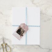 50周年結婚バラ金ゴールドグリッター請求書 ギフトタグ (より糸付き)