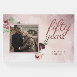 50周年結婚バラ金ゴールドフローラ ゲストブック