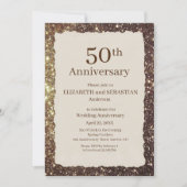 50周年結婚パーティの招待状 招待状 (正面)