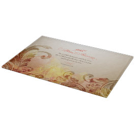 50周年結婚主、主賛美&保 カッティングボード