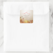 50周年結婚主、主賛美&保 スクエアシール (バッグ)