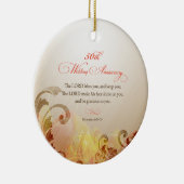 50周年結婚主、主賛美&保 セラミックオーナメント (右)