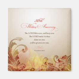 50周年結婚主、主賛美&保 マグネット