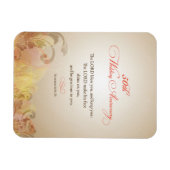 50周年結婚主、主賛美&保 マグネット (横)