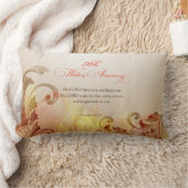 50周年結婚主、主賛美&保 ランバークッション (ブランケット)