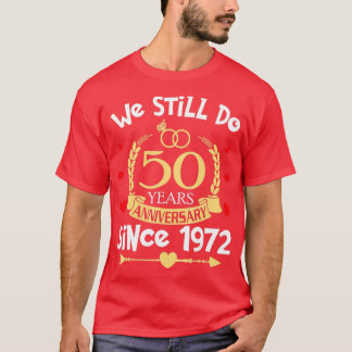 50周年結婚以来50年も続いている Tシャツ