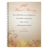 50周年結婚宗教主賛美卿 ノートブック (正面)