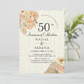 50周年結婚招待状 招待状 (スタンド正面)