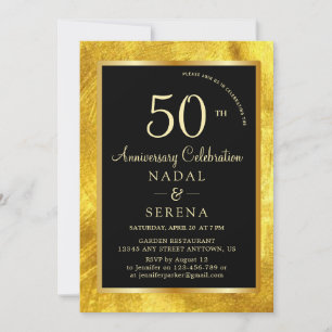 50周年結婚招待状 招待状
