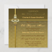 50周年結婚招待状 招待状 (裏面)