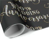 50周年結婚文字 ラッピングペーパー (ロールコーナー)