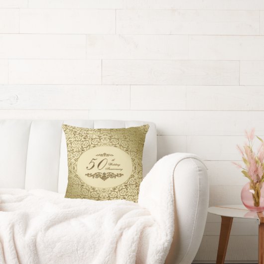 50周年結婚装飾用クッション クッション (ソファ)