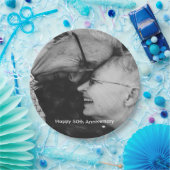 50周年結婚記念カスタム写真 ペーパープレート (パーティー)