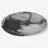 50周年結婚記念カスタム写真 ペーパープレート (アングル)