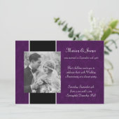 50周年結婚記念パーティーの写真 招待状 (スタンド正面)