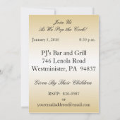 50周年結婚記念パーティー写真招待状 招待状 (裏面)