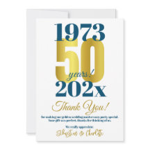 50周年結婚記念パーティー感謝