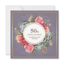 50周年結婚記念パーティー ヴィンテージ フラワー