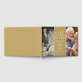 50周年結婚記念写真2枚 ゲストブック (全面)