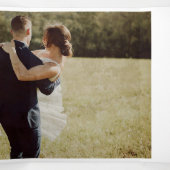 50周年結婚記念写真 三つ折り招待状 (内部中)